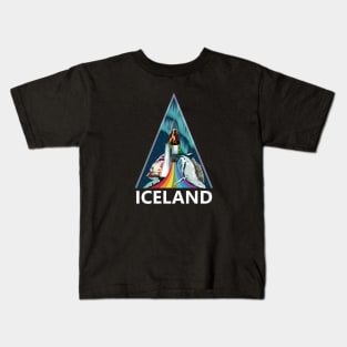 Iceland voyage 2 Kids T-Shirt